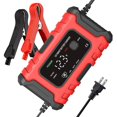 thumbnail image 1 of Car Battery Charger 12v 6a Smart Battery Trickle Charger Automatic Pulse Repair Maintainer Desulfator - Red / Eu Plug, 1 of 1