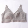 thumbnail image 3 of Women's Everday Bra Plus Size Full Cup Non-padded Wireless Comfort Bralette 50G, 3 of 7