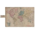 thumbnail image 3 of PKQWTM Globe Art Earth World Map Book Cover Book Protector Book Sleeve Book Pouch Book Bag 6x9 inch, 3 of 4