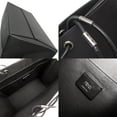 thumbnail image 5 of Pre-Owned FENDI handbag bag medium leather black men's 7VA513 AFB3 t19548a (Good), 5 of 5