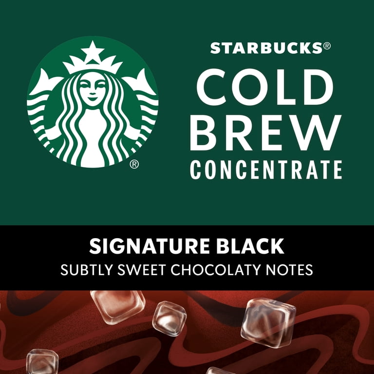 Starbucks Signature Black Cold Brew Concentrate, 32 fl oz photo 4