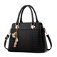 thumbnail image 2 of Nuevo bolso de moda para mujer, bolso Vintage, bolso informal, bolsos de mensajero para mujer, bolso con asa superior, cartera de cuero negro y azul, 2 of 6