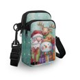 thumbnail image 3 of HELLHERO Christmas Design Sling Bag Polyester Double-layer for Outdoor Travel Daily Use, 3 of 7