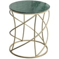 thumbnail image 1 of LINLINPAPA Custom Nordic Sofa Side Table Simple Modern Creative Marble Small Round Table Bedroom Table Bedside Cabinet Light Corner (Color : Green), 1 of 6