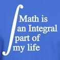thumbnail image 3 of CafePress - Math Is An Integral Part Of My Life T Shirt - Men's Classic Graphic Cotton T-Shirt, 3 of 4