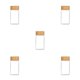 thumbnail image 1 of Yuarrent Materiales de vidrio de primera Organizador de especias conveniente con posición de orificio ajustable Usos convenientes 47 * 90 100ml Type2 NO2, 1 of 6