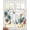 Gray, variant on Teal Tulip Butterfly Sheer Curtains 45 Inch Length 2 Panels Set for Living Room/Bedroom, Beige Turquoise Floral Vintage Rustic Kitchen Curtains Grommet Semi-Sheer Curtains Window Treatments 42"x45"x2