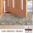 thumbnail image 3 of Black and Tan Leopard Print Door Rugs,Washable Non Slip Door Mats Indoor,Decorative Door Mats,Entry Mat Indoor for Entrance,Bedroom,Kitchen,Bathroom,17"x30", 3 of 6