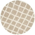 thumbnail image 5 of SAFAVIEH Dallas Jerrie Geometric Shag Area Rug, Beige/Ivory, 3' x 5', 5 of 8