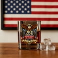 thumbnail image 4 of 250th Anniversary Patriotic USA Flag America Shot Glass Gift For Military Veteran or American 1776-2026 Semiquincentennial Freedom (#G), 4 of 8