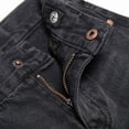 thumbnail image 6 of Bienzoe Boy's Cotton Adjustable Waist Denim Pants Black Jeans 9, 6 of 7