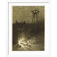 thumbnail image 2 of Art.com The War of the Worlds, a Martian Machine Contemplates the Drunken Crowd Photographic Print by Henrique Alvim Corr?a, White Frame Wall Art, 32" x 40", 2 of 4