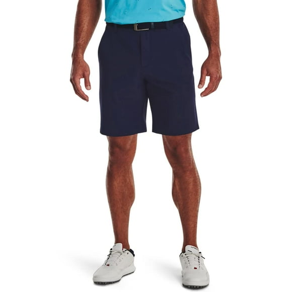 Shorts Under Armour Drive para Hombre Azul Marino Medianoche / Gris Halo