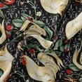 thumbnail image 7 of (2 pack) David Textiles 44" x 1 yard Cotton Country Toss Chicken Pre-Cut Fabric, Black, 7 of 7