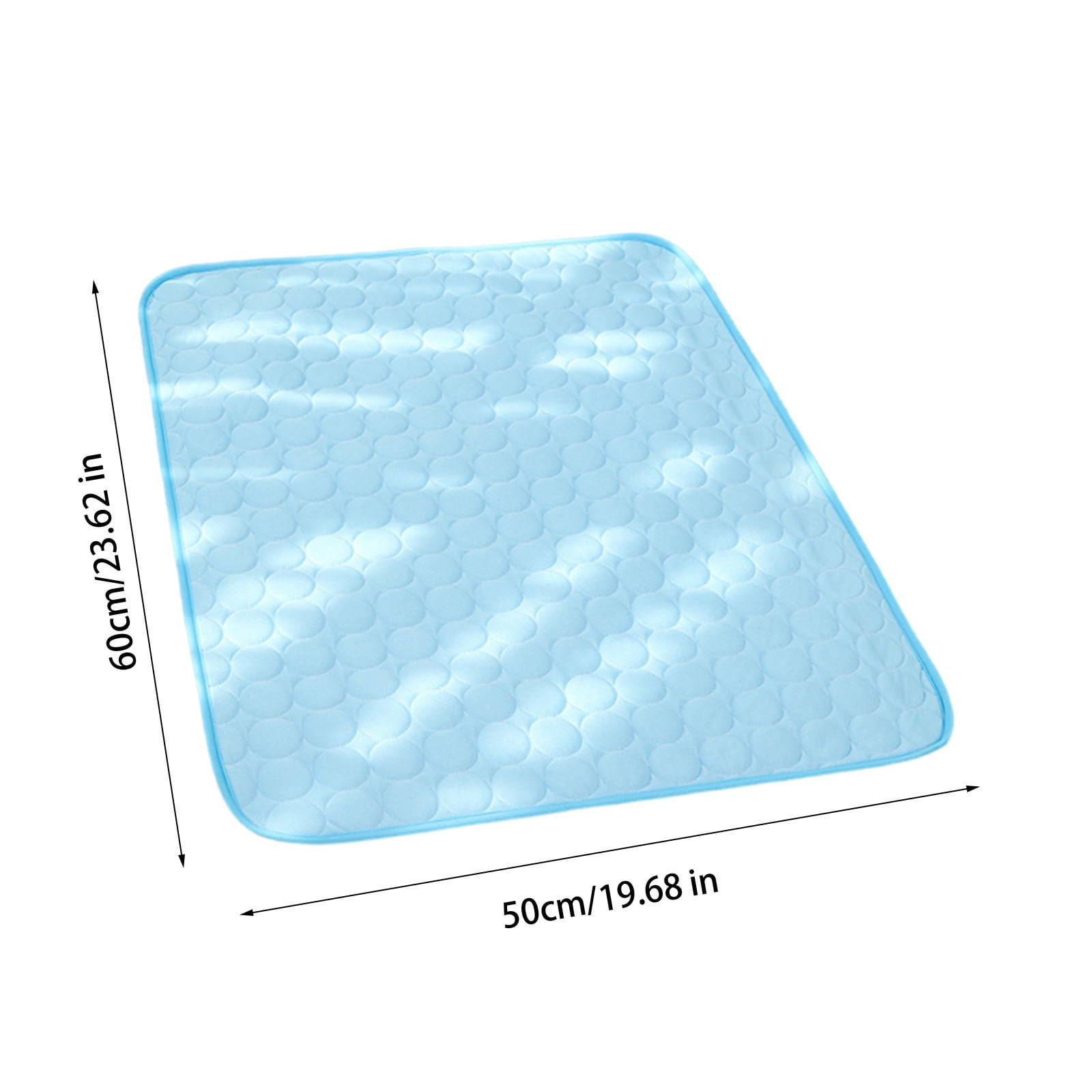 Cooling Mat for Dogs, Pressure Activated Gel Dog Cooling Mat, No Need to Freeze Or Refrigerate This Cool Pet Pad, Keep Your Pet Cool, Use Indoors, Outdoors or in the Car(47"L x 35"W)
