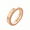Rose Gold, variant on 1CT Wedding Band of Double Row Zirconia in Front/Back Pavé & Flush Top Engagement Ring in 925 Silver for Bridal Her Gold Size 6
