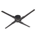 thumbnail image 1 of 3D Hologram Fan Display Projector, 510 LED Beads 100-240V Rotatable 4 Leaves 3D Advertising Machine 45cm / 17.7in 30W  For Shop For Party US Plug, 1 of 8