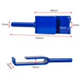 thumbnail image 3 of xinxixnxx Adaptateur de Perceuse à Glace Robuste avec Sac de Rangement pour Ancrages de Piquets de Tente, 3 of 6