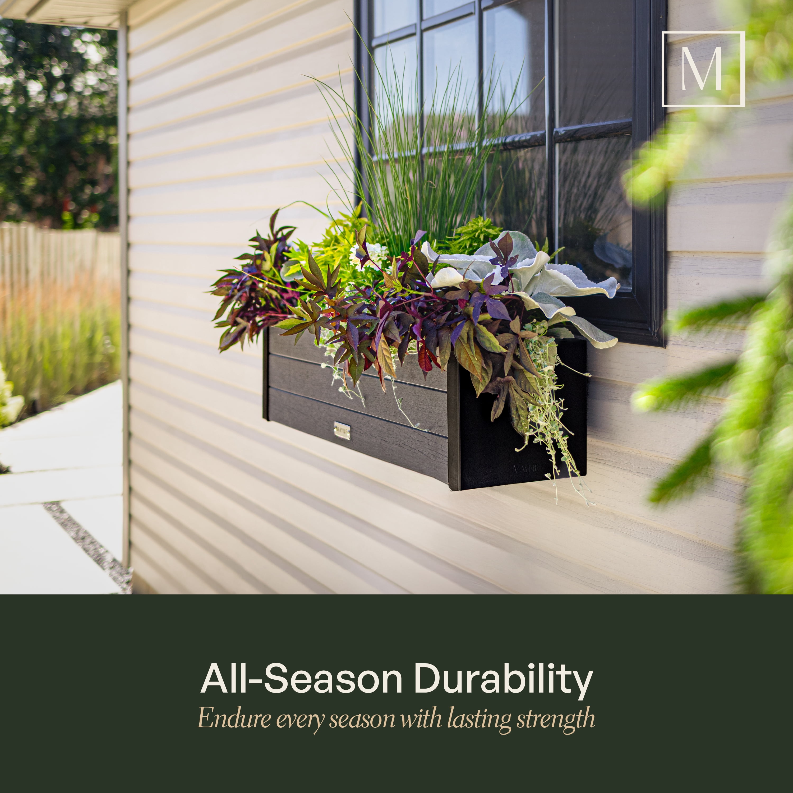 Horizon 5FT Window Box - Charcoal