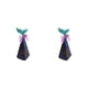 thumbnail image 4 of Bewildely 20 bolsas de polvo brillante de doble cara sin derramar polvo, decoraciones elegantes para de postres, envío plano, sirena azul Sirena azul profundo 2Conjunto, 4 of 6