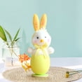 thumbnail image 6 of Easter Plush Chicks Figurines, 2pcs 6inch Bunny Ear Eggshell Easter Chick Decorations Tiered Tray Party Decor for Tabletop Ornaments Home Holiday Decor Farmhouse Party Baby Shower Supplies, 6 of 9