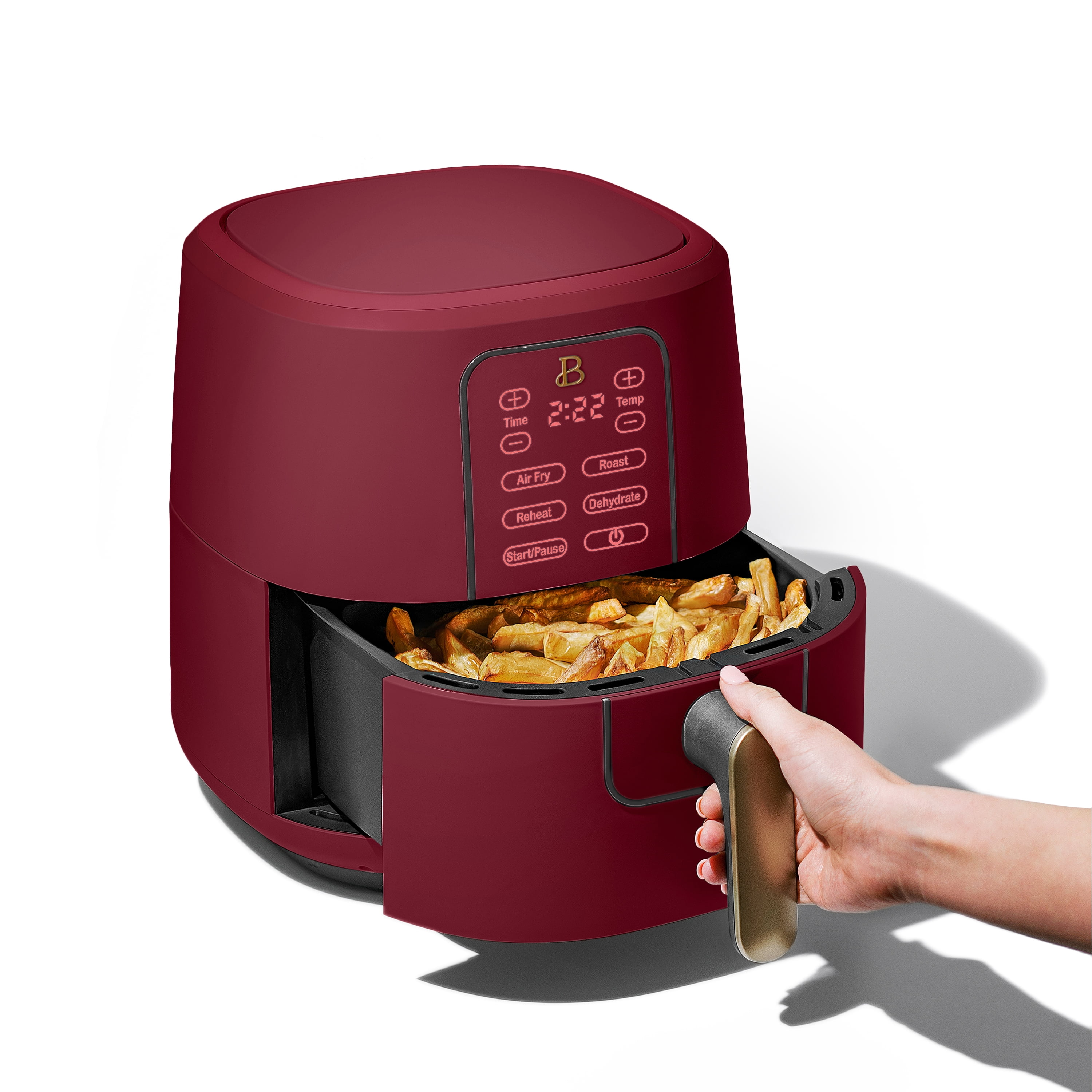 Beautiful Quart Touchscreen Air Fryer, Black Sesame By Drew Barrymore