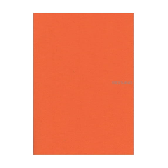 EcoQua Notebooks gluebound dot, orange, 8.25 x 11.7 in. (pack of 2)