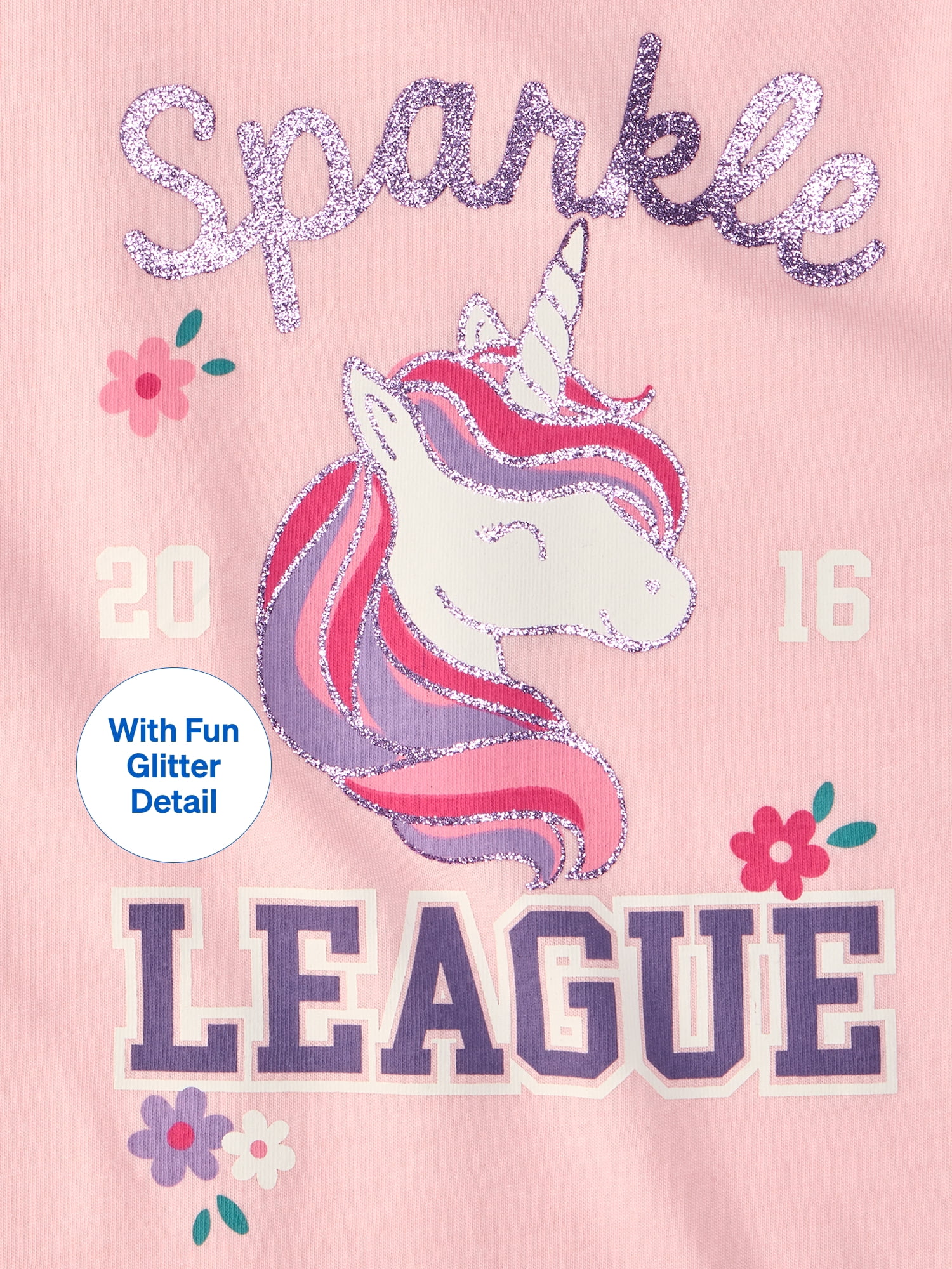 Garanimals Baby & Toddler Girl Long Sleeve Shirts, Single & 3-Pack, Sizes 0-6T