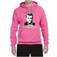 thumbnail image 2 of Wild Bobby, Rest In Peace Ray Liotta Movie Quote Always Wanted to be a Gangster Famous People Unisex Graphic Hoodie Sweatshirt, Neon Pink, 3X-Large, 2 of 5