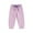 Purple, variant on AherBiu Baby Toddler Girls Clothes Cinch Bottom Sweatpants Joggers for Boys High Waisted Trousers with Pockets