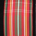 thumbnail image 2 of The Ribbon People Pleasantly Plaid Red and Green Tartan Wired Craft Ribbon 1.5" x 22 Yards, 2 of 2