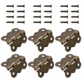 thumbnail image 4 of 40PCS Small Hinge Replacement Iron Cabinet Hinge Mini, 4 of 7