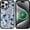 Blue Ocean Collage Bows, variant on for iPhone 14 Pro Max Case for Women Girls, Compatible with MagSafe, Shiny Glitter Design Soft TPU Shockproof Protective Case for iPhone 14 Pro Max - Sea Turtle Marine Life Hibiscus