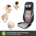 thumbnail image 2 of SNAILAX Shiatsu Back Massager with Heat -Deep Kneading Massage Chair Pad, 2 of 5
