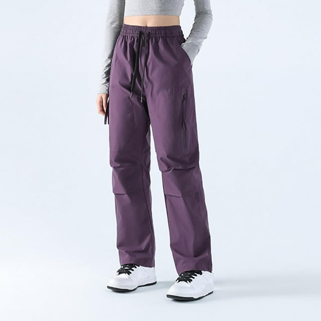 Soki Pantalon de Pluie pour Femmes Léger, Imperméable, Coupe-Vent et Respirant pour le Travail, la Randonnée, le Cyclisme et la Pêche en Plein Air