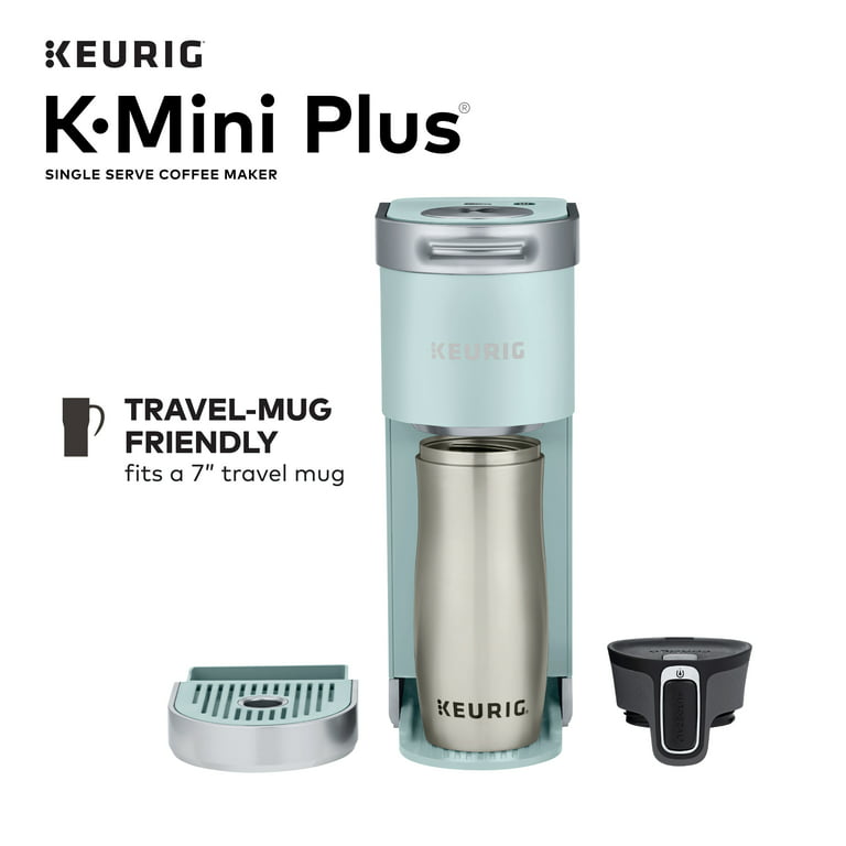 Keurig Travel Mug Fits K-Cup Pod Coffee Maker, 1 Count (Pack of 1),  Stainless