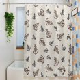thumbnail image 3 of Nautical Vintage Shower Curtain Set, Waterproof Shower Curtains for Bathroom, Wooden Boards Anchor Sailing Retro Washable Fabric Cloth Bath Curtain for Bathtub Decoration with Hooks 66x72 Inches, 3 of 9