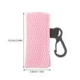 thumbnail image 2 of OFFIGAM 4-Pack Lip Gloss Holder Keychain Portable Lipstick Case with Clip for Easy Carry and, 2 of 8