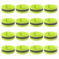 thumbnail image 1 of Bandas Reflectantes Uxcell para Muñeca/Brazo/Tobillo/Pierna, 16 piezas de Cintas Reflectantes de Seguridad de Alta Visibilidad Naranja Fluorescente, 1 of 6