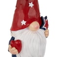 thumbnail image 6 of Northlight Gnome Holding Star Patriotic Outdoor Garden Statue - 16.5", 6 of 8