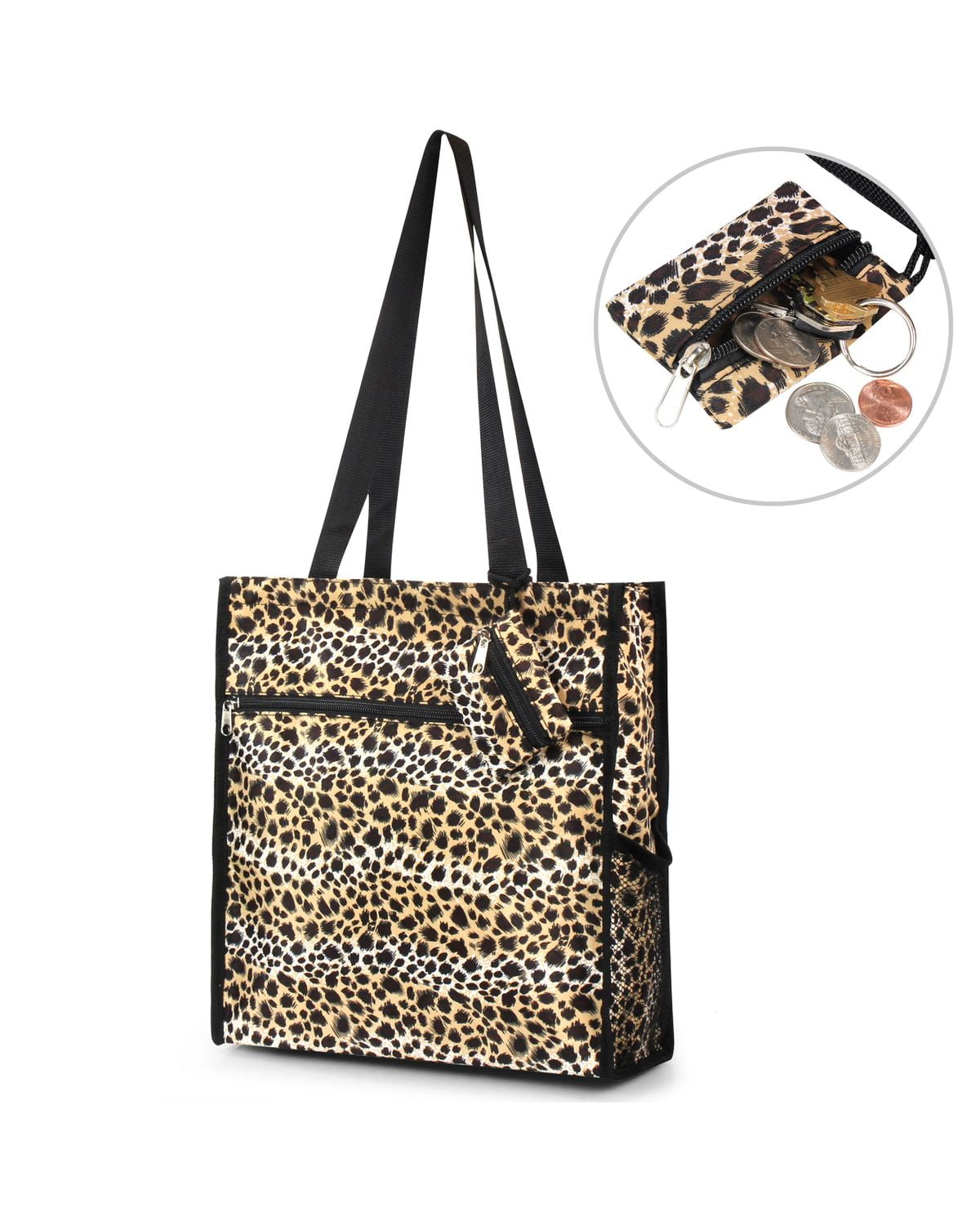lightweight tote with zipper