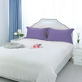 thumbnail image 2 of PiccoCasa 2Pcs Fundas de Almohada de Algodón para Cama, Lavanda No Estándar, 2 of 7