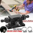 thumbnail image 1 of Hand Electric Drill Pump Drive Self Priming Pump Water Oil Fluid Transfer Small, 1 of 5