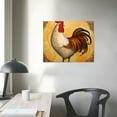 thumbnail image 3 of Nawypu  'Rooster ' by Viv Eisner, Canvas Wall Art,, 3 of 4