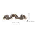 thumbnail image 2 of Minkissy kitchen knobs for cabinets Drawer Cabinet Knob Handle Zinc Alloy Dark Brown 10pcs, 2 of 8
