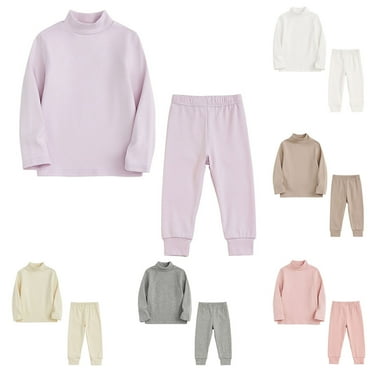 Kids Toddler Boys Girls 2Pcs Sweatsuit Sweatpants Outfits 12M-10Y Baby Pullover Baby Casual Sweat Suits Long-Sleeved Newborn Cotton Tracksuit Jogger Set Gift for Daughter White,4 Years