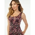 thumbnail image 3 of Sofia Jeans by Sofia Vergara Women's Sleeveless Tea Length Dress, 3 of 5