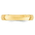 thumbnail image 3 of Primal Gold 14 Karat Yellow Gold 4mm Knife Edge Comfort Fit Band Size 9, 3 of 6