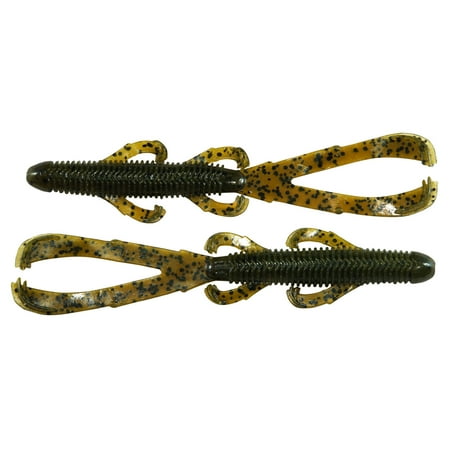 UPC: 0842424115836 | Googan Baits Trench Hawg 4.65 In. Green Pumpkin 9 Pack