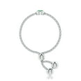 thumbnail image 3 of ANGARA Natural Bezel-Set Oval Emerald Bolo Ring in 14K White Gold for Women (Size-4x3mm) | May Birthstone, Birthday, Anniversary, Jewelry Gift for Women | Natural Emerald Ring, 3 of 9